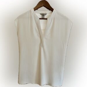 Elegant Cream Women's Top